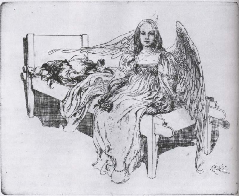 Carl Larsson The Guardian Angel